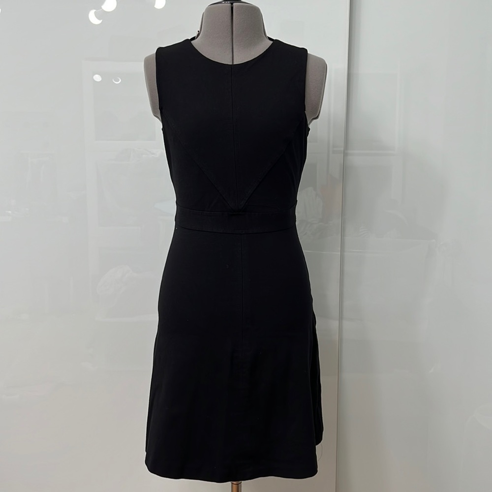 Twenty Easy by Kaos black jersey dress Made in Italy